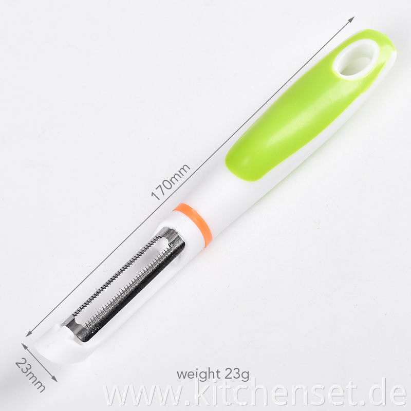 plastic multi-function hand vegetable and pear peeler slicer